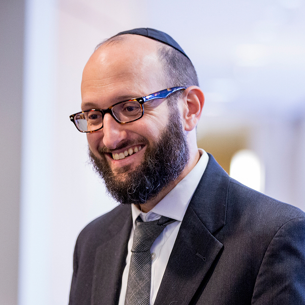Rabbi Dovid Mirsky smiling